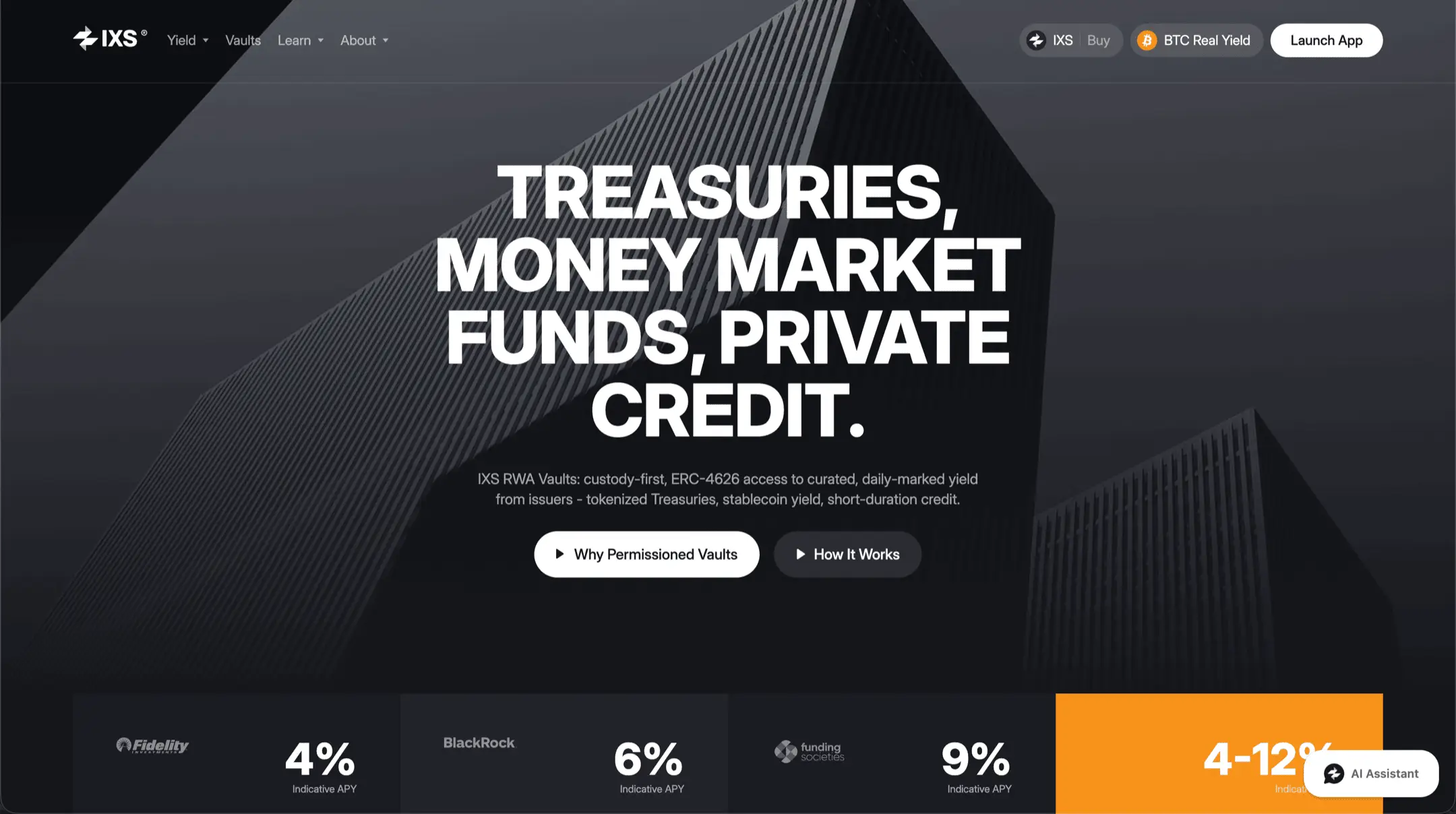 Permissioned Vaults interface