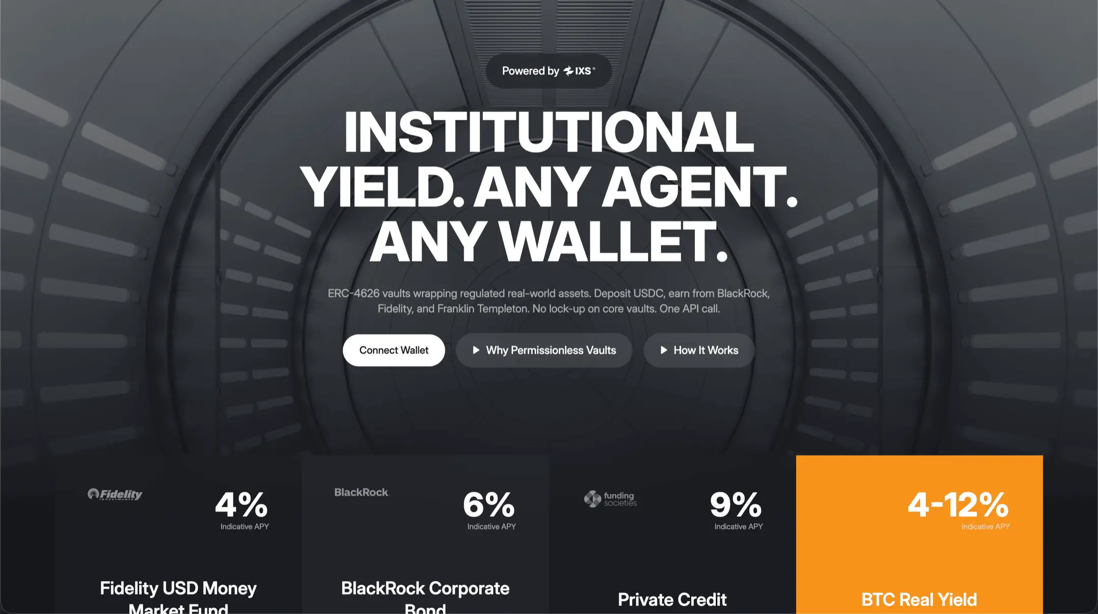 Permissionless Vaults interface