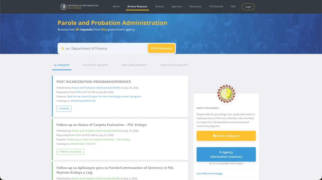 PMEIS interface
